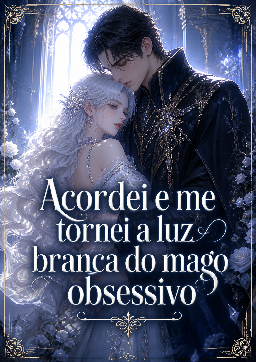 Acordei e me tornei a luz branca do mago obsessivo
