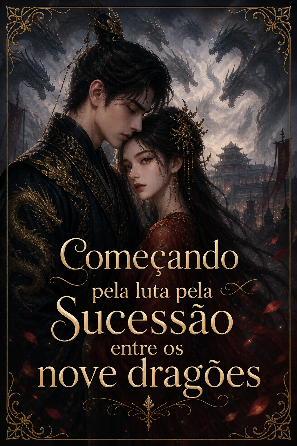 Começando pela luta pela sucessão entre os nove dragões